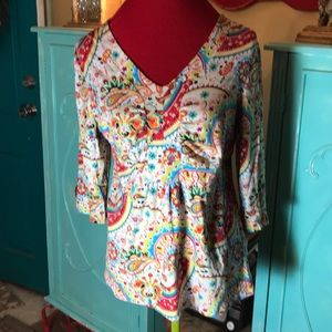 Christopher & Banks XL super soft & stretchy top